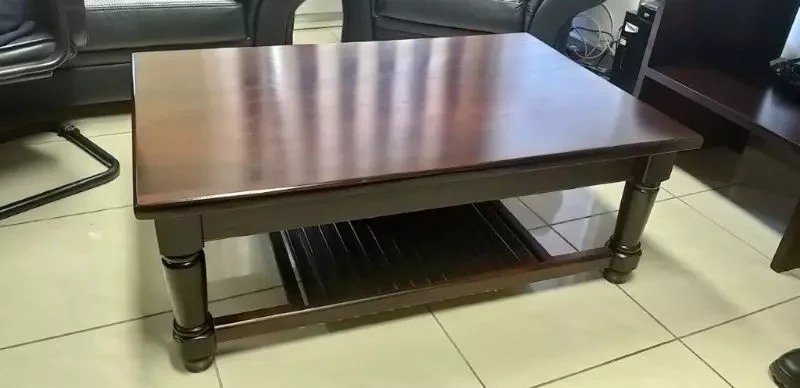 Mahogany coffee table